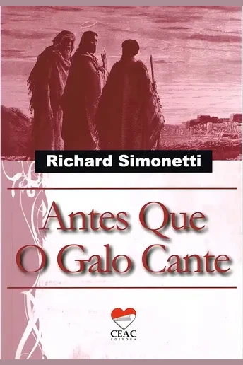 Capa de ANTES QUE O GALO CANTE