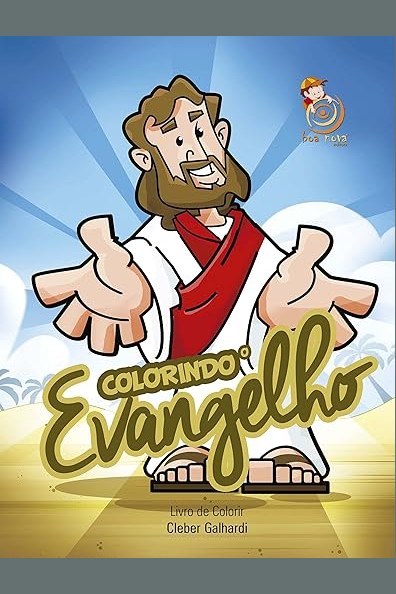 Capa de COLORINDO O EVANGELHO - LIVRO DE COLORIR