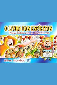 Capa de O LIVRO DOS ESPÍRITOS PARA INFÂNCIA E JUVENTUDE